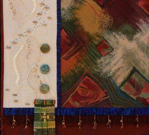 Art quilt by Heidi Zielinski