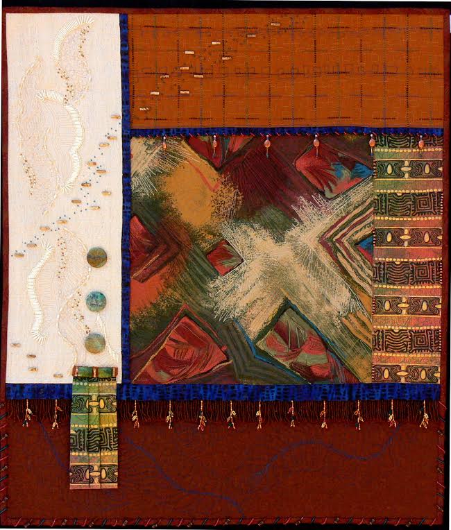 Art quilt by Heidi Zielinski