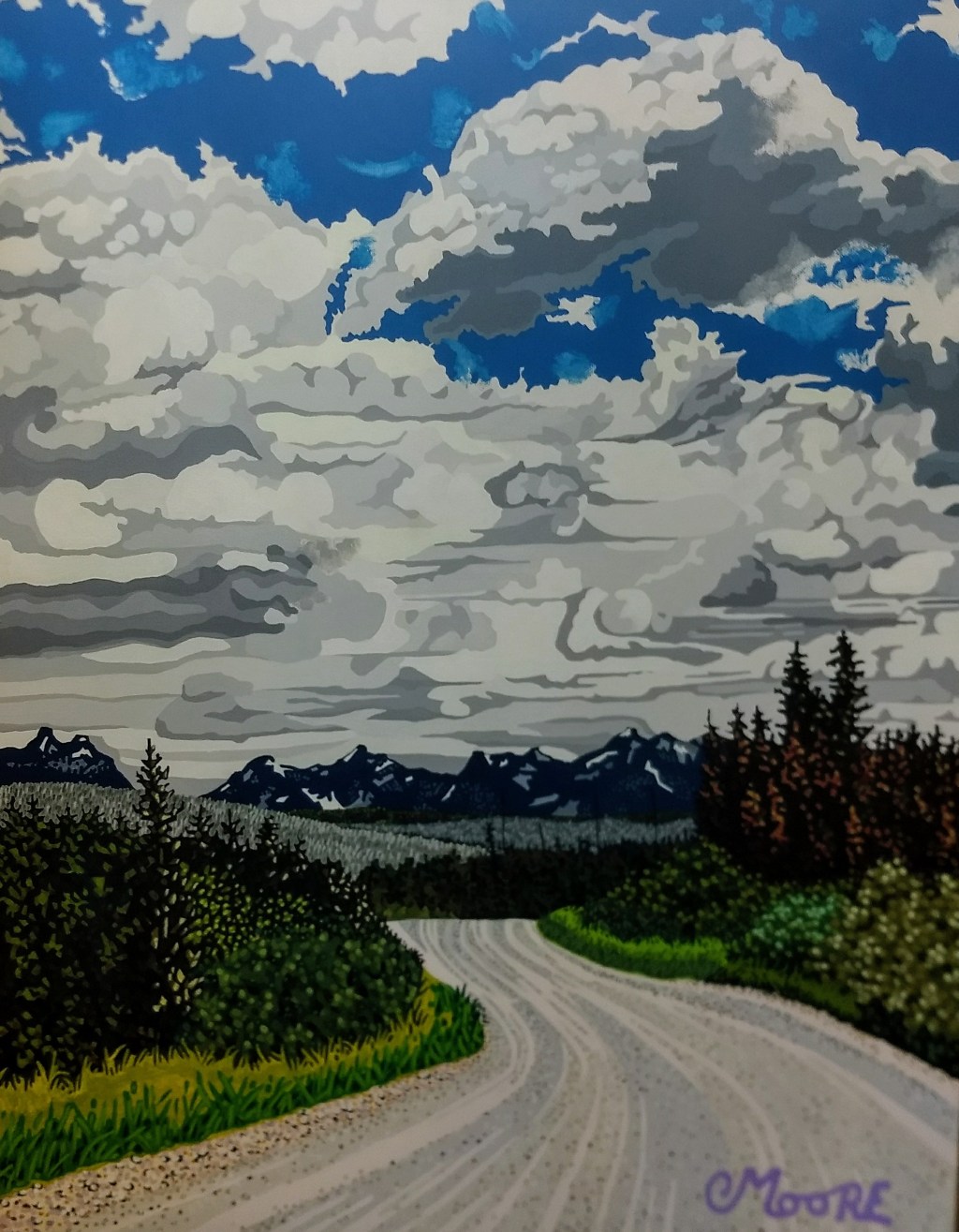 Happy Birthday to Peter-Group Exhibit of Past & Current&nbsp;Artists!!